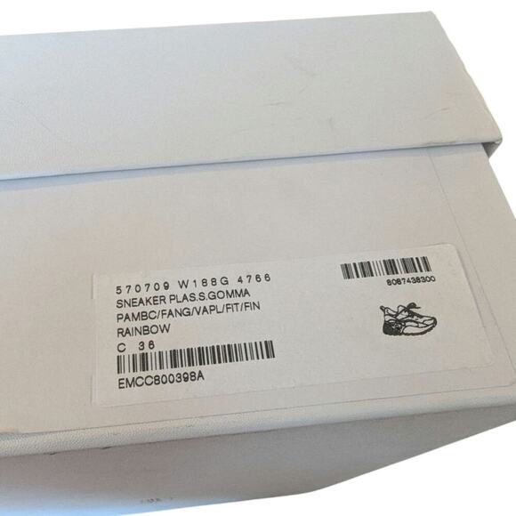 Stella McCartney Chunky Sneakers Rainbow Eclypse As Seen on Taylor Swift Size 6 - Picture 10 of 13